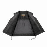 Ruidoso - Men's Premium Leather Motorcycle Vest