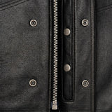 Rushmore - Men's SOA Club Style Leather Motorcycle Vest