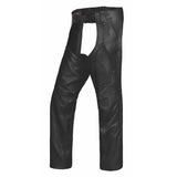 Warrior - Unisex Ultra 3-Pocket Leather Motorcycle Chaps