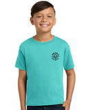 Youth Nautical Compass Unisex Moisture Management T-Shirt
