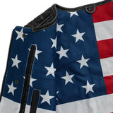 Captain Perforated Men's Motorcycle Leather Vest