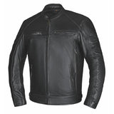 Ace - Ultra Men's Black Leather Motorcycle Jacket