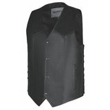 Badolero - Men's Tall Leather Motorcycle Vest