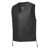 Mojave - Mens Ultra Leather Motorcycle Vest