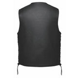 Mojave - Mens Ultra Leather Motorcycle Vest
