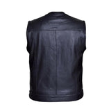 Runner - Men's SOA Club Style Leather Motorcycle Vest
