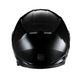 Daytona Detour Full Face Motorcycle Helmet - DOT Certified, Dual Visor, Street Bike Helmet, Men/Women/Youth - Hi-Gloss Black