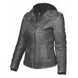 Stella - Women's Leather Motorcycle Jacket