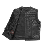 Hornet Men's Club Style Leather Vest