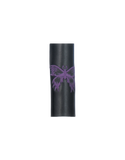 Ponytail Wrap purple Butterflies