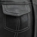 Jessica Perforated Women's Motorcycle Leather Vest