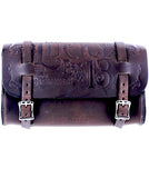 The MFG CO Embossed Leather Tool Pouch