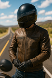 Indy - Men's Premium Leather Motorcycle Jacket