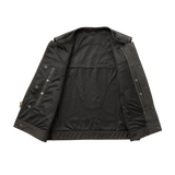 Lowside Men's Perforated Motorcycle Leather Vest