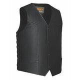 Madrid - Men's Premium Leather Motorcycle Vest