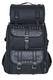 Updated Touring Sissy Bar Bag w/ Studs