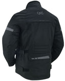 Heavy Duty Polyester Textile Mens motorcycle Jacket