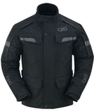 Heavy Duty Polyester Textile Mens motorcycle Jacket