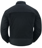 Cross Wind Men's Mesh Jacket – Black