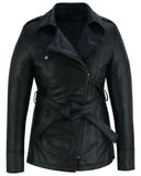 Dark Siren Women's Leather Jacket Black