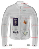 Speedster Black Men's Leather Motorcycle Jacket