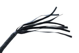 GBW21 Leather Biker Whip - Black