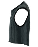 Men's Updated Perforated SWAT Team Style Vest - Black