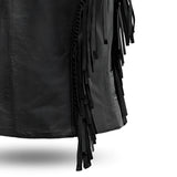 Apache Women's Leather Motorcycle Vest