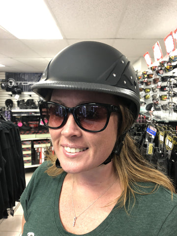 cool motorcycle helmets for women BADASS Diamonds in the Ruff Smallest DOT Certified Motorcycle Helmet – Route 32 Riding Gear