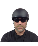 BADASS Bare Bones Smallest DOT Certified Motorcycle Helmet