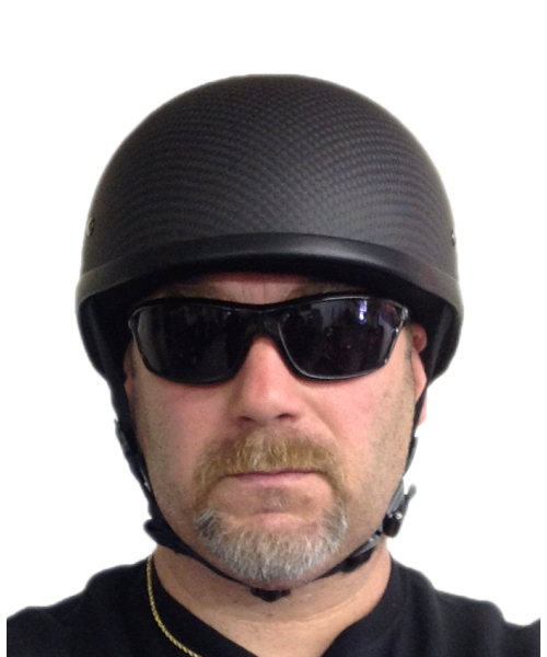 BADASS CarbonAir Smallest DOT Certified Motorcycle Helmet – Route 32 Riding  Gear