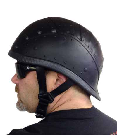 dot steampunk motorcycle helmet Vintage Leather German Style (DOT) Clear Style Retro Open Face Motorcycle Half