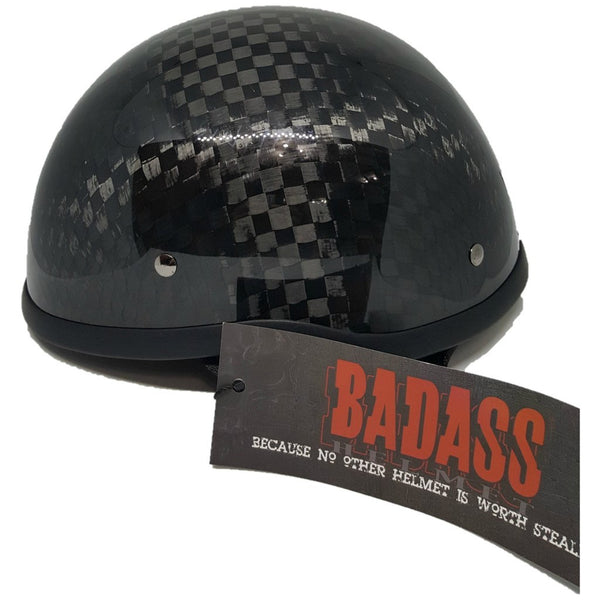 BADASS SuperSonic Carbon Smallest DOT Certified Motorcycle Helmet – Route 32 Riding Gear