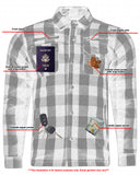 Armored Flannel Shirt - Gray