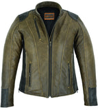 Dressed to the Nine Jacket Brown & Black. (not green)